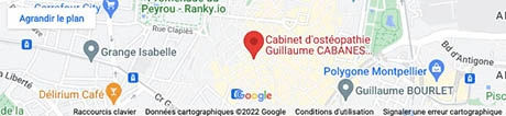 Cabinet d'ostéopathie de Montpellier